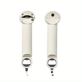 1pc, Jar Opener, Adjustable Bottle Opener For Weak Hands, Non-Slip Can Opener, Fridge Magnet For Senior Arthritis Fits 0.98-3.74inch Lids (Color: White)