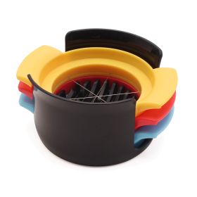 304 stainless steel Prepworks by Progressive Compact Egg Slicer (select: egg cutter-black)